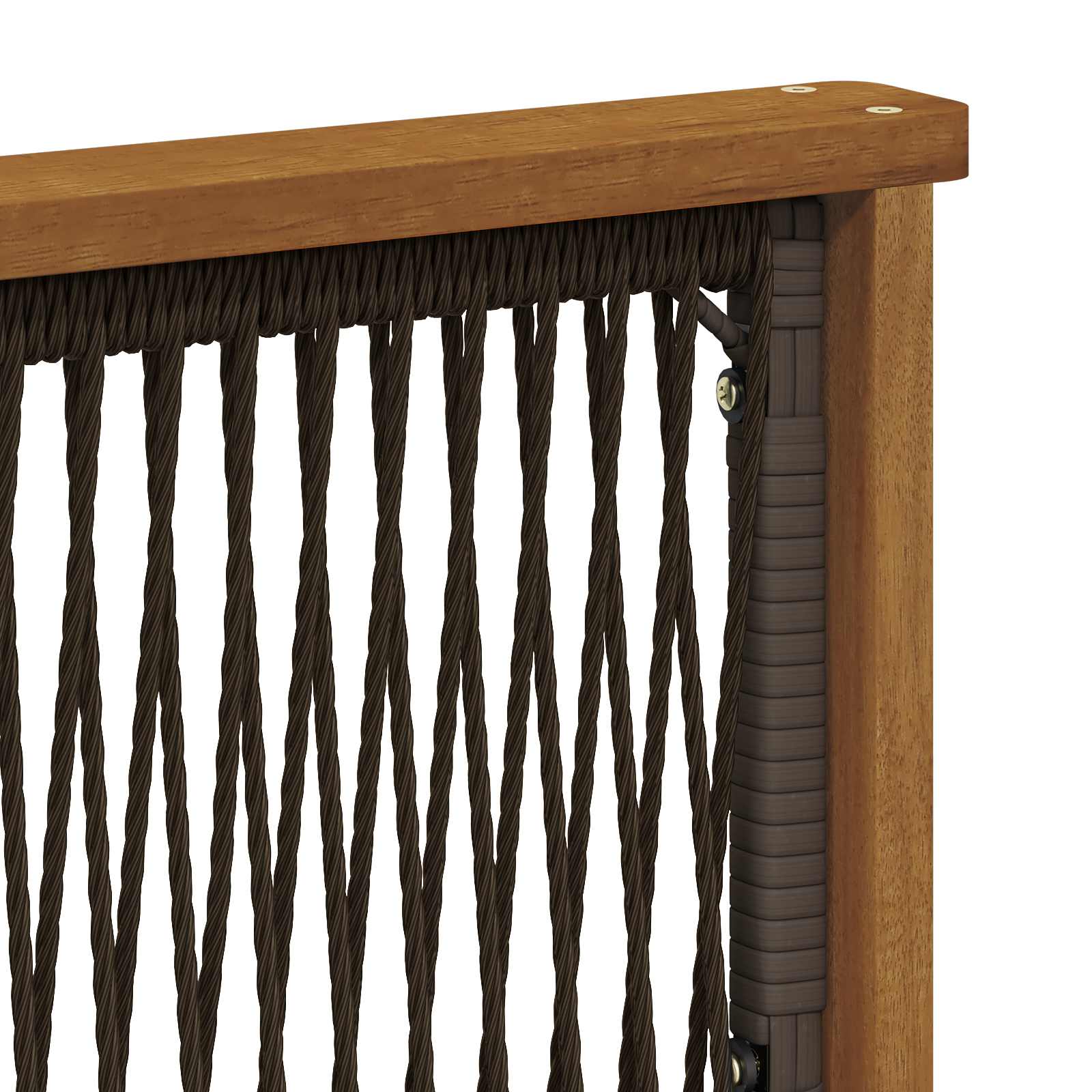 Set vanjskih sofa 5 pcs Prirodna i krem