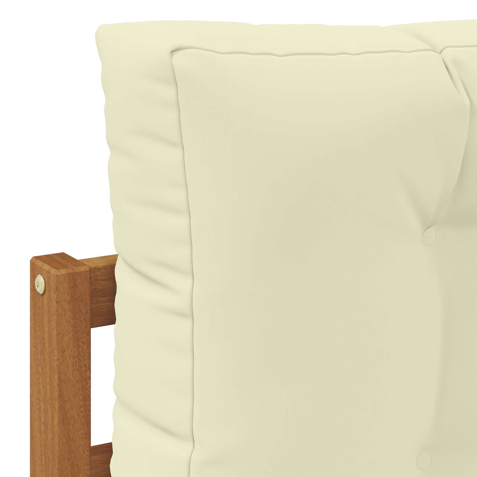 Set vanjskih sofa 3 pcs Prirodna i krem Poliester