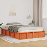 Krevetna konstrukcija Vosak smeđa 140 x 190 cm