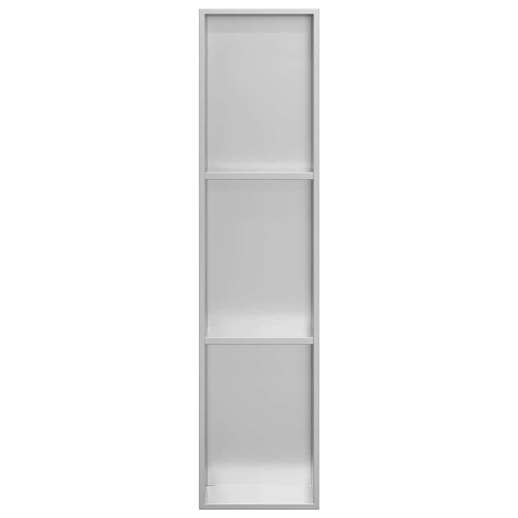 Ničica za tuš Srebrno 90 x 20 x 9,5 cm Nehrđajući čelik