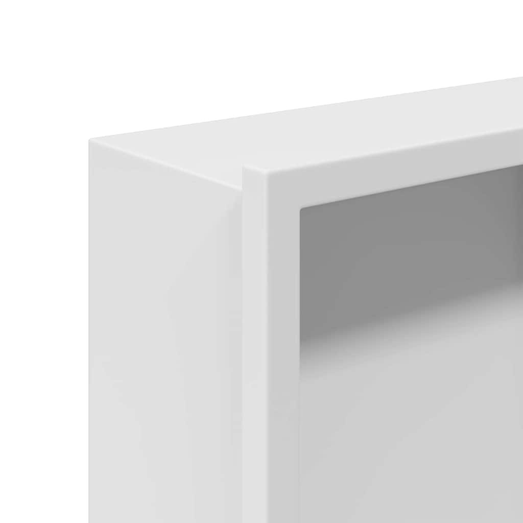 Ničica za tuš Bijelo 75 x 30 x 9,5 cm Nehrđajući čelik