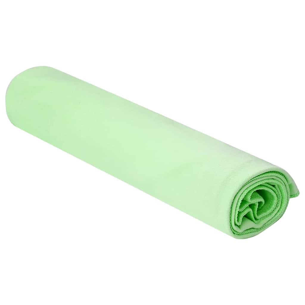 Sportski Ručnici 2 pcs Zelena 100 x 50 cm Poliester i poliamid
