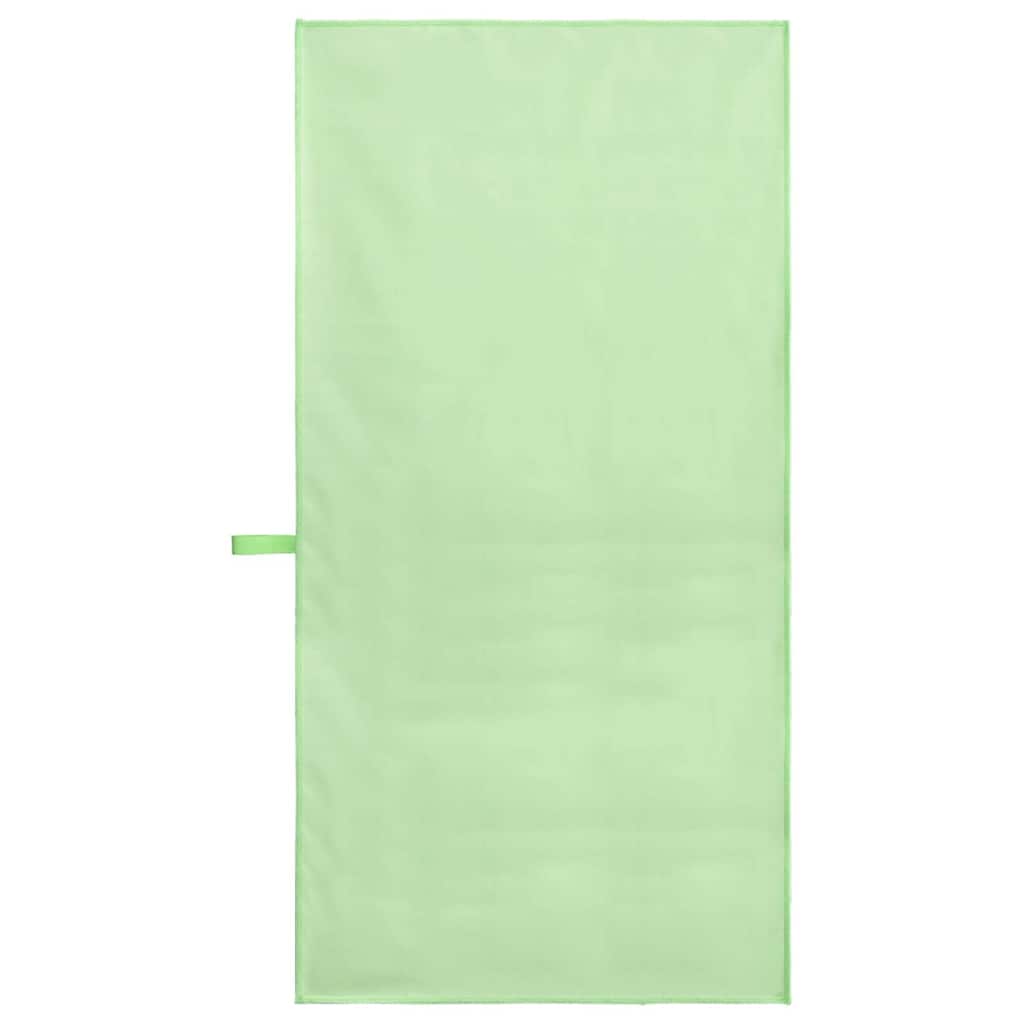 Sportski Ručnici 2 pcs Zelena 100 x 50 cm Poliester i poliamid
