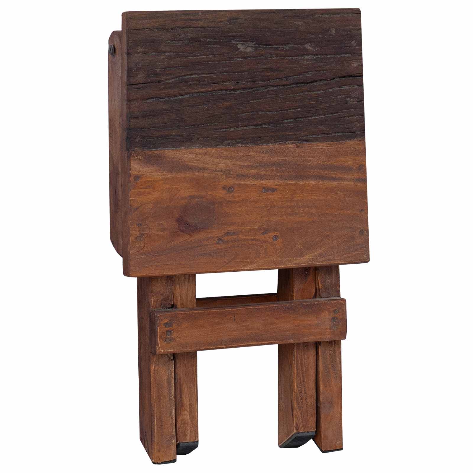Stolica Prirodna 30 x 30 x 48 cm Čvrsto drvo iz reciklaže
