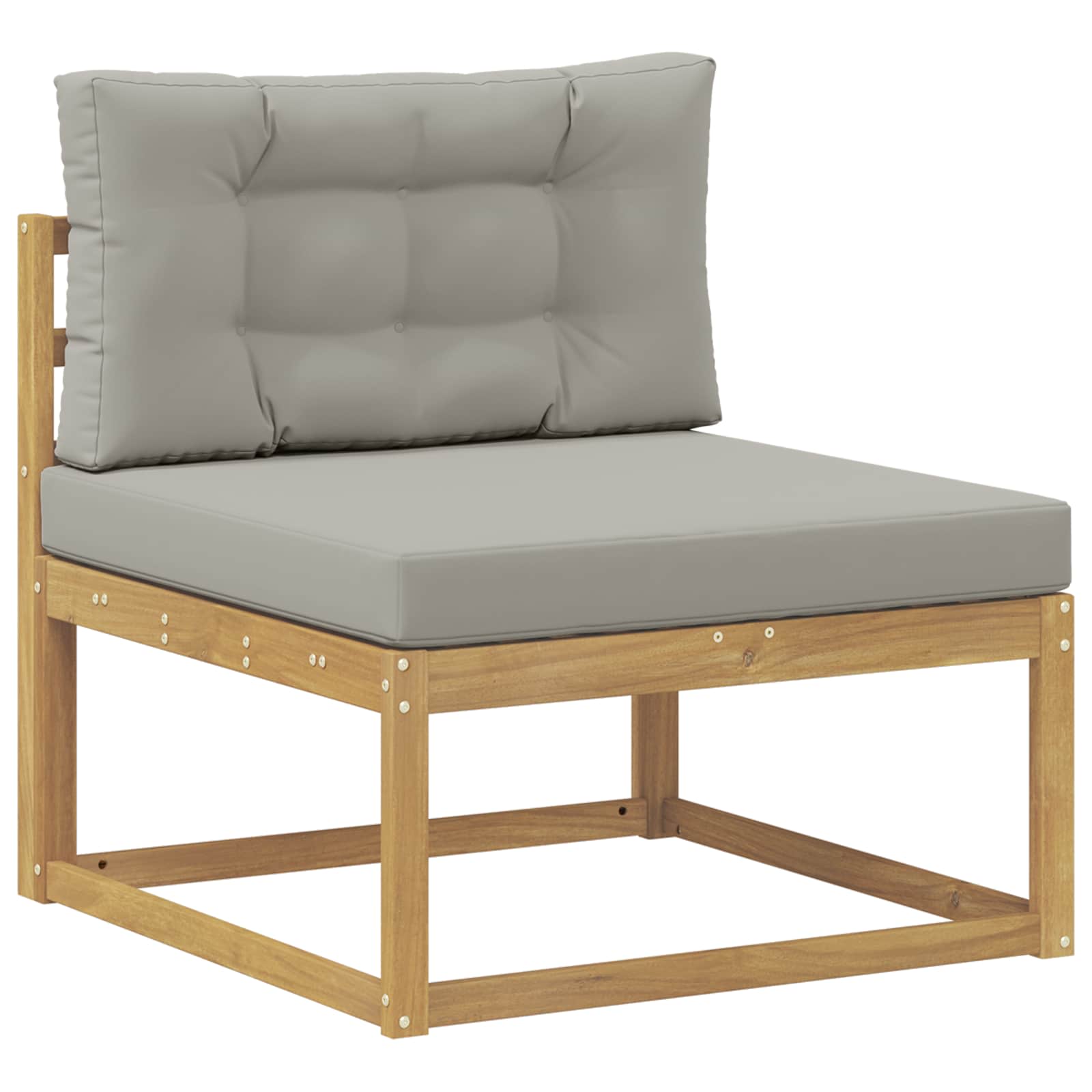 Set vanjskih sofa 9 pcs Bijela i svjetlosiva 79 x 79 x 37 cm