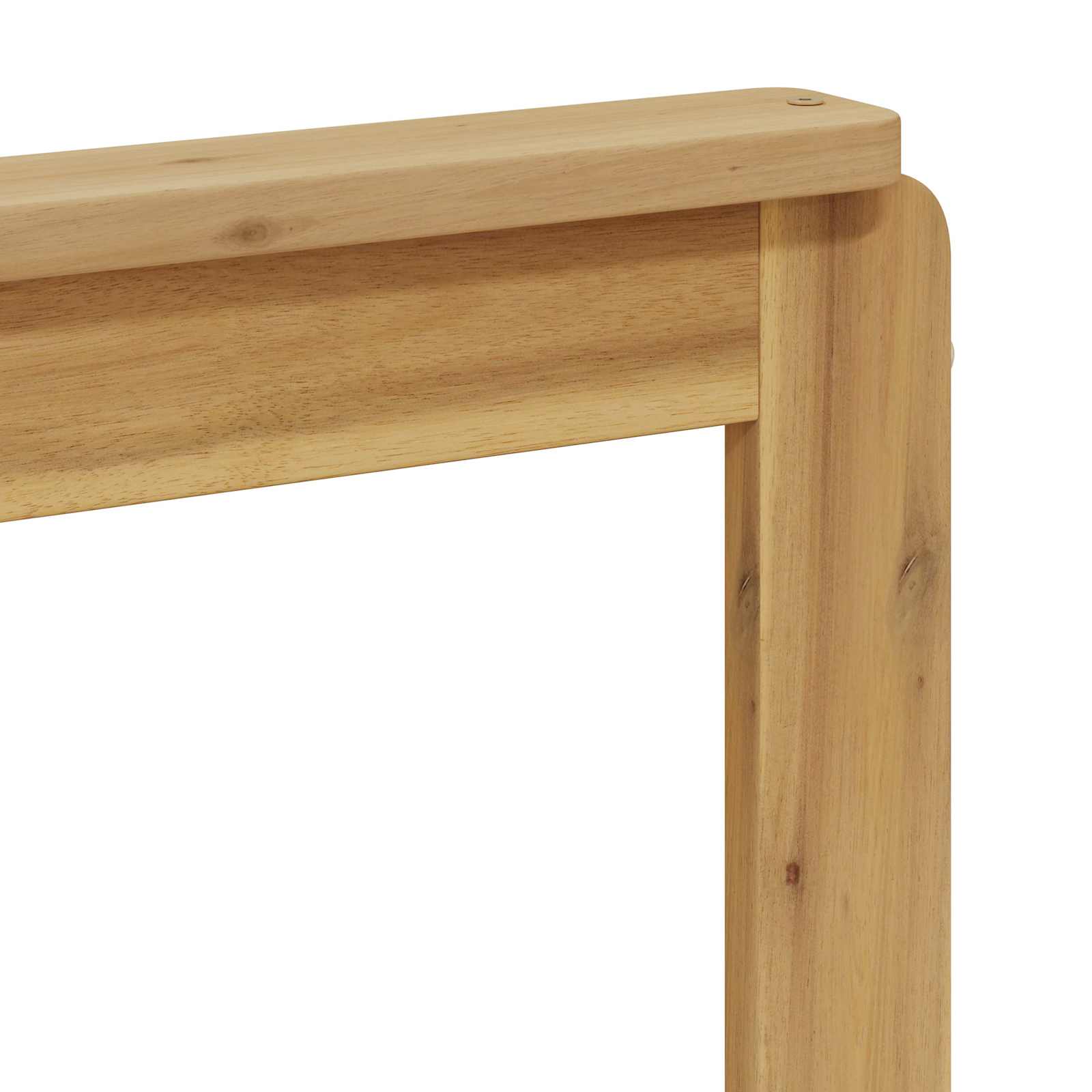 Set vanjskih sofa 9 pcs Bijela Čvrsto drvo akacije
