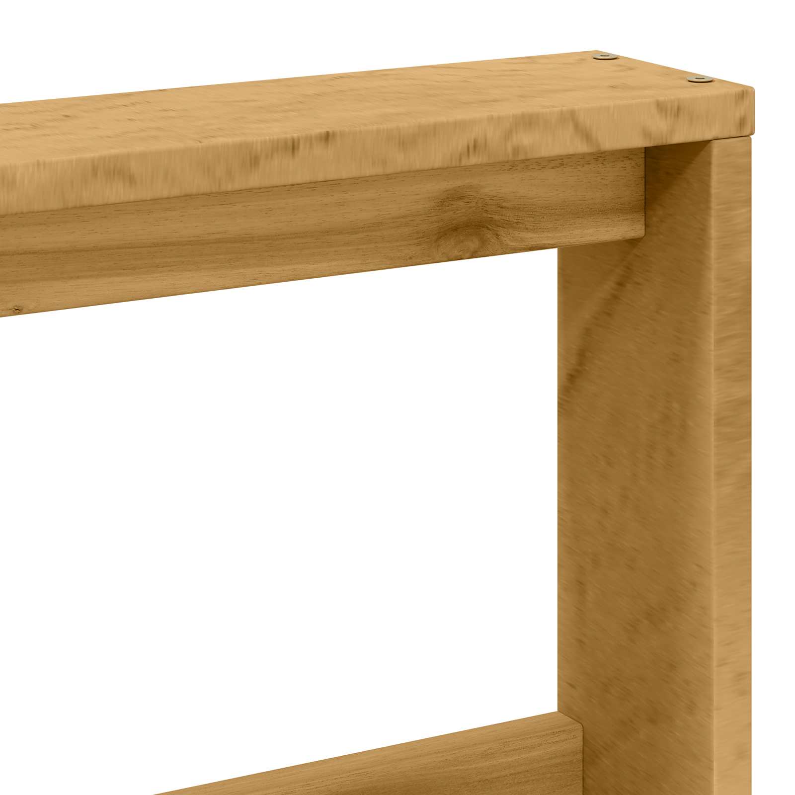 Set vanjskih sofa 9 pcs Bijela Čvrsto drvo akacije