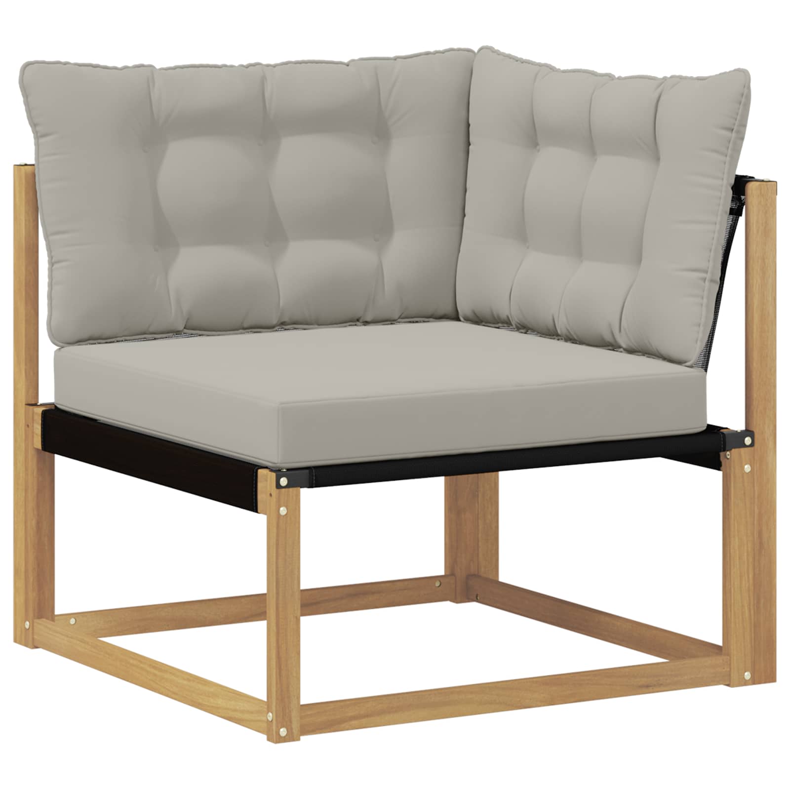 Set vanjskih sofa 9 pcs Bijela i svjetlosiva 79 x 79 x 37 cm