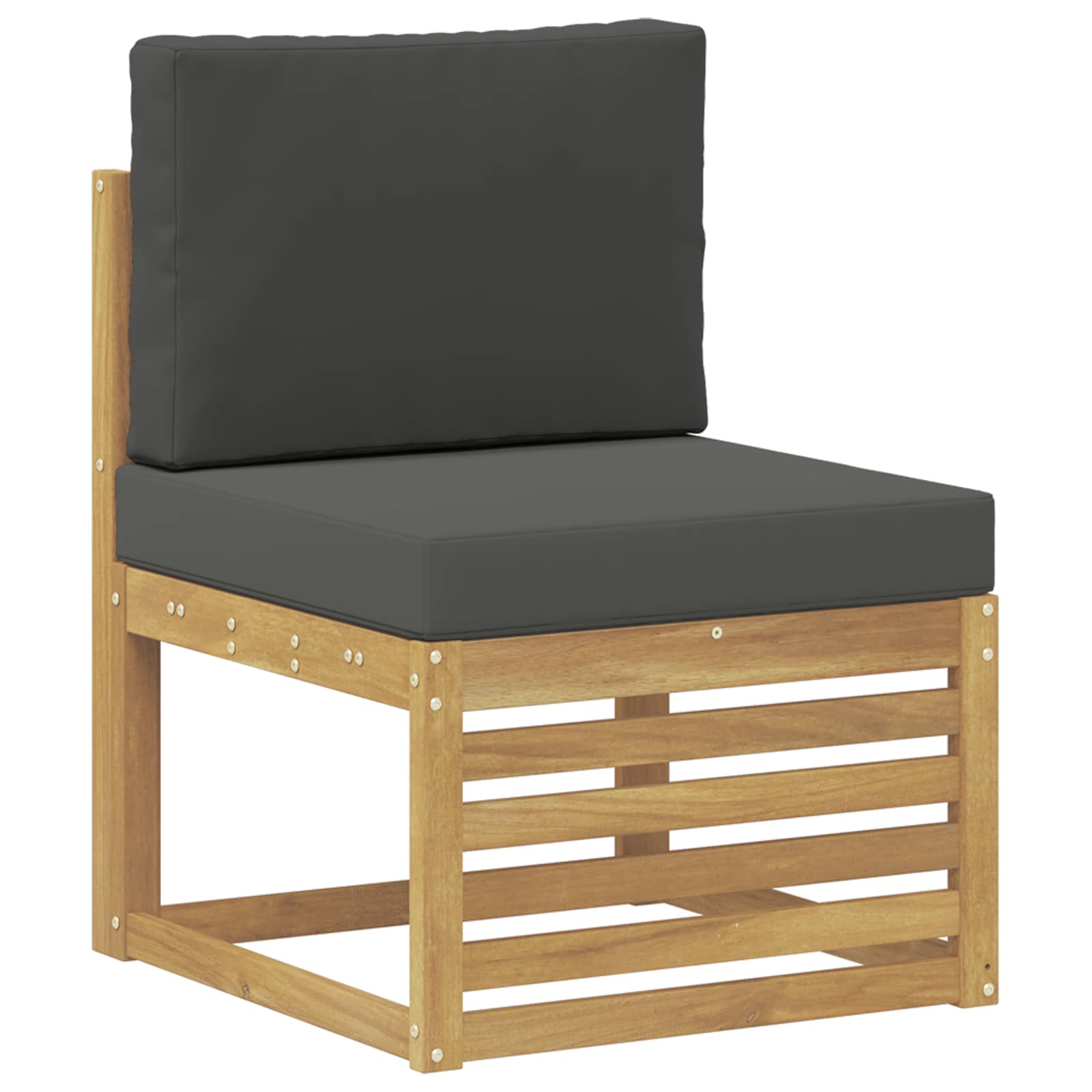 Set vanjskih sofa 5 pcs Bijela i antracit 245 x 126,5 x 73 cm