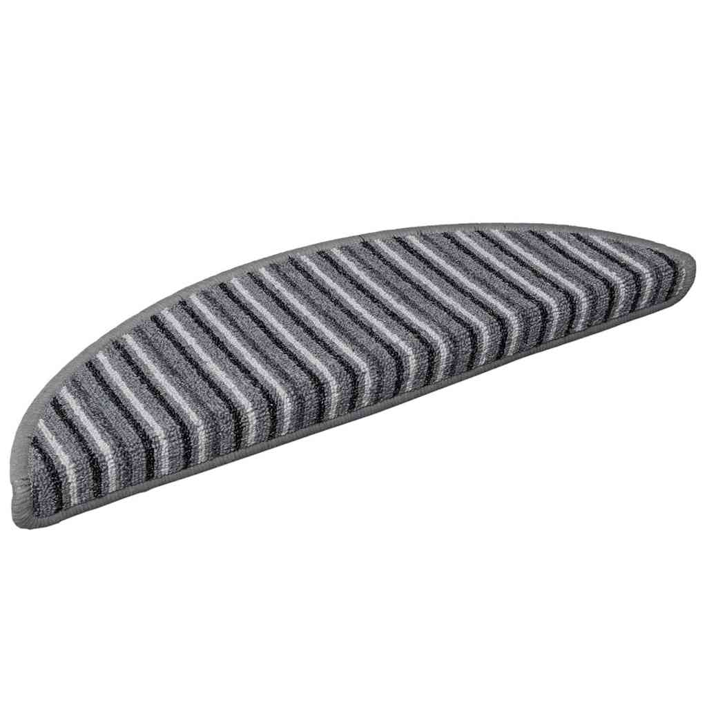 Samoljepljivi stepenasti ulošci 15 pcs Siva 56 x 17 x 3 cm