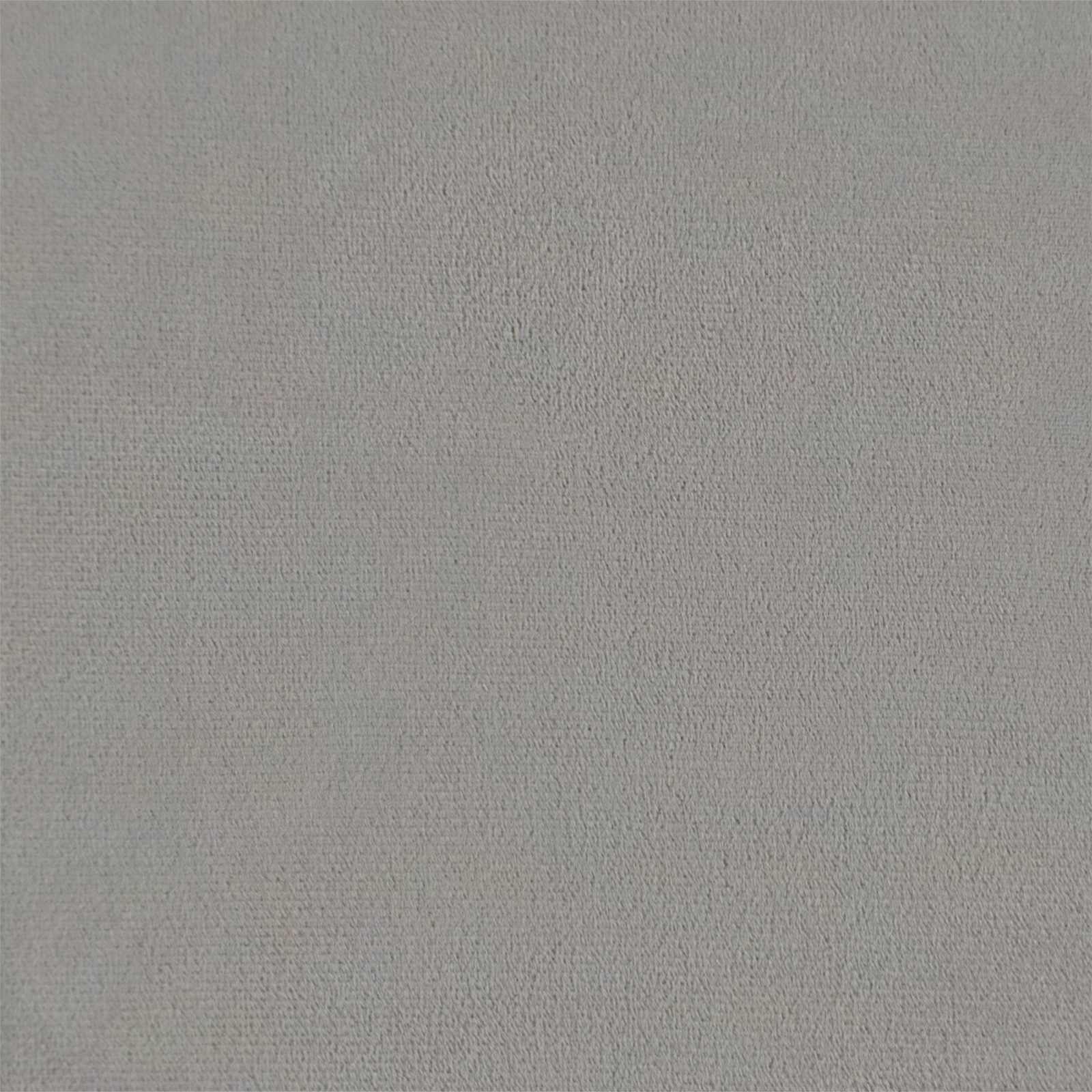 Krevet za djecu s uzglavljem Svjetlosiva 90 x 200 cm Baršun