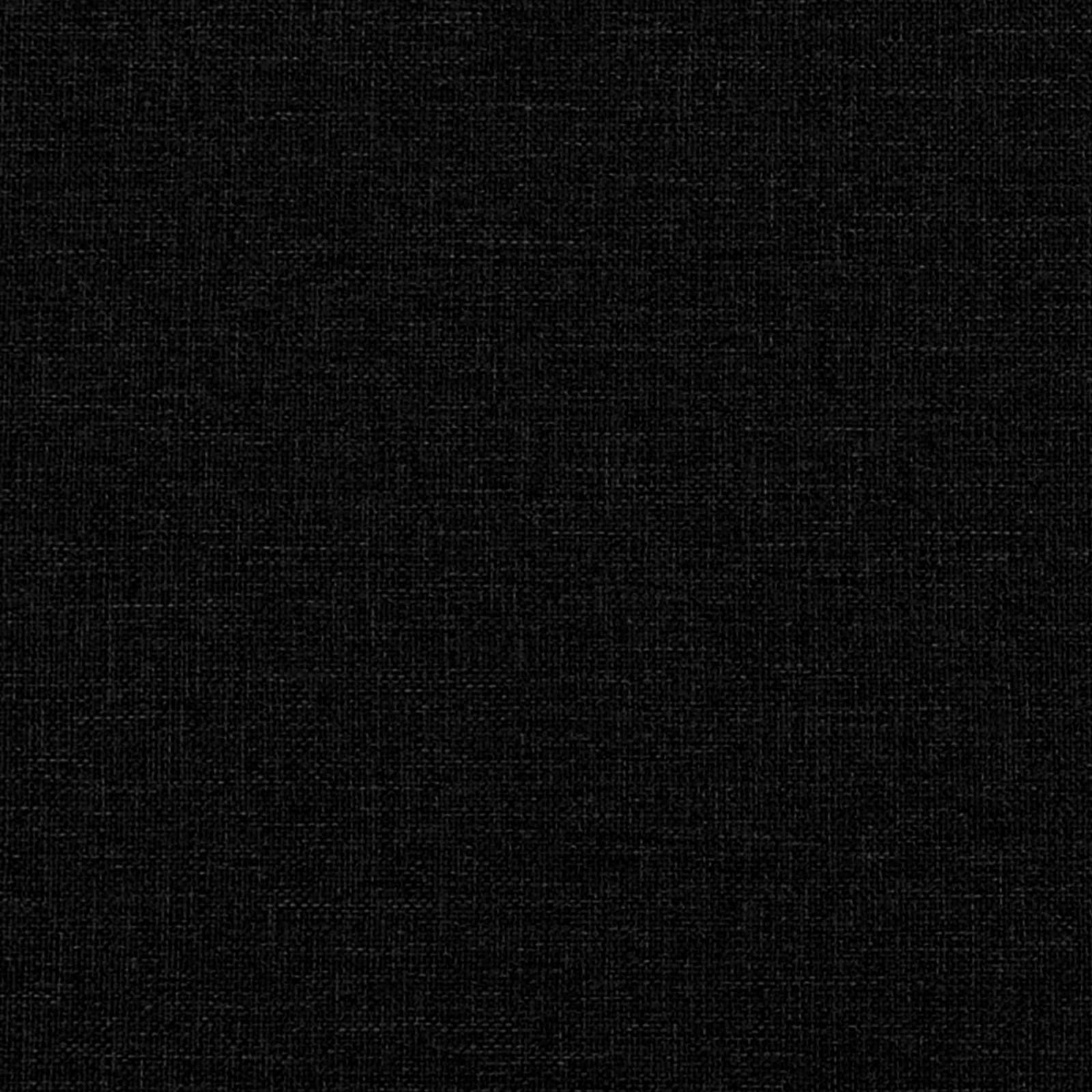 Krevet za djecu s uzglavljem Crna 80 x 160 cm tkanina