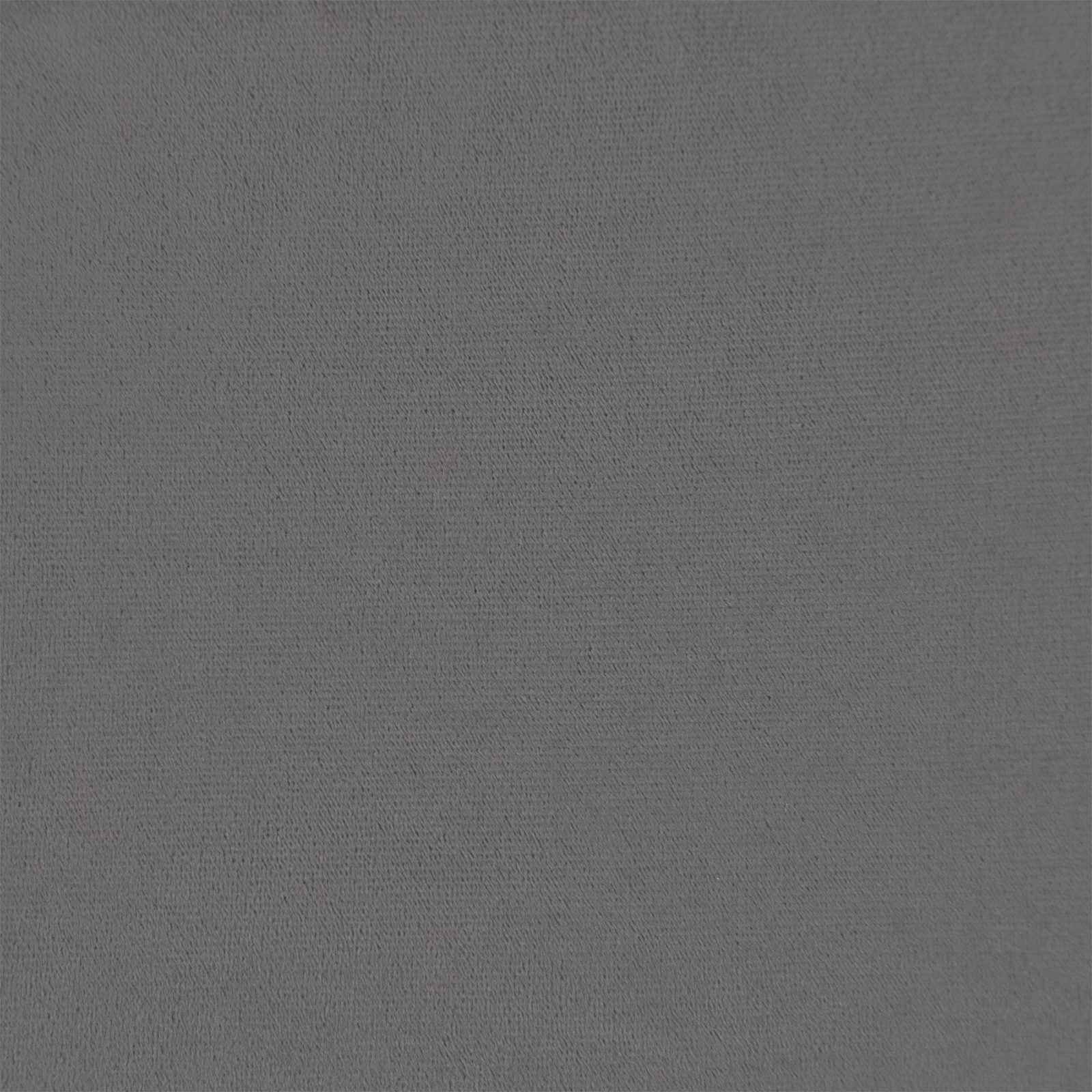 Krevet za djecu s uzglavljem Tamnosiva 90 x 190 cm Baršun