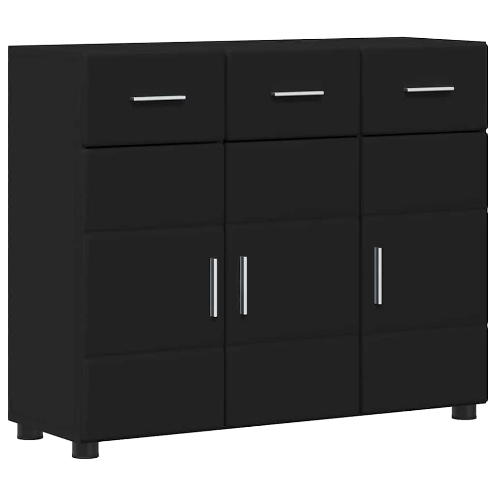 Kreveta FLORIN Crna 88,5 x 30,5 x 73 cm Konstruirano drvo