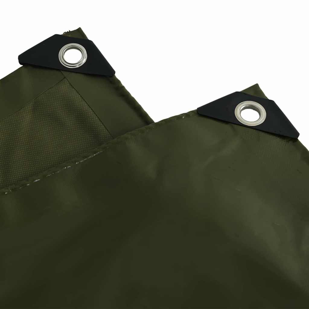 Cerada 650g / m² Maslinasto zelena 2 x 3 m Platno s PVC premazom