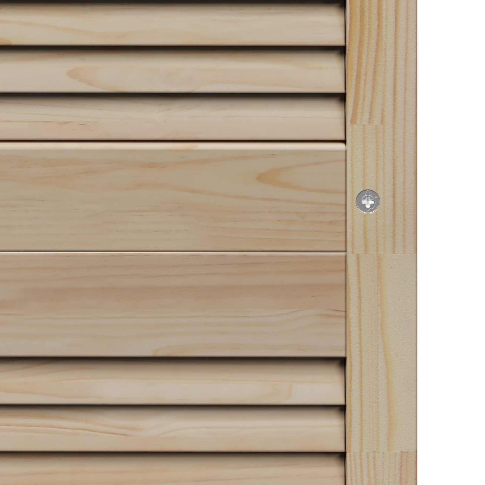 Ormarna vrata s vratima 4 pcs Prirodna 201 x 2,1 x 39,5 cm