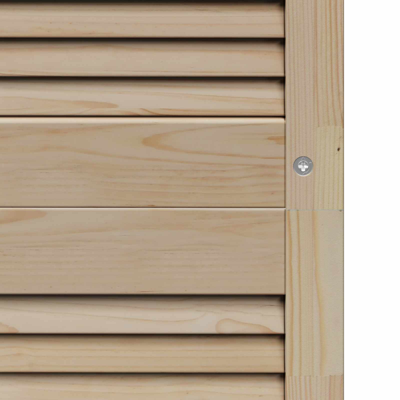 Ormarna vrata s vratima 4 pcs Prirodna 201 x 2,1 x 49,5 cm