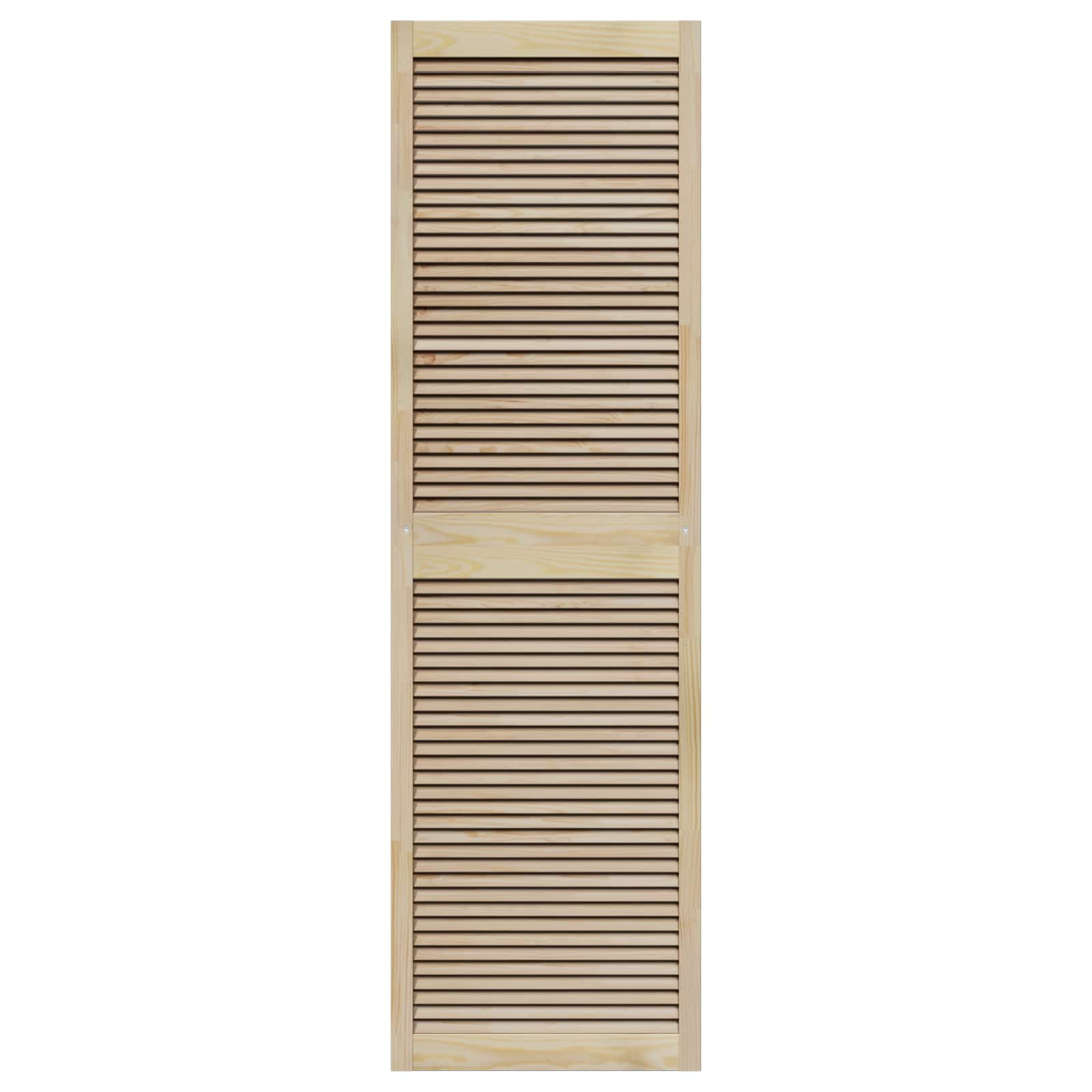 Ormarna vrata s vratima 4 pcs Prirodna 201 x 2,1 x 59,5 cm