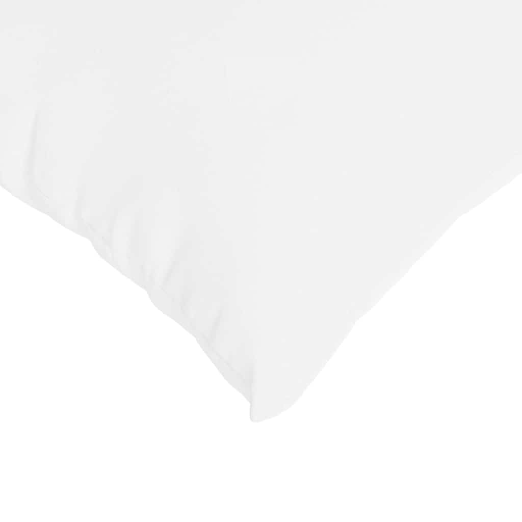 Jastučići za sofu 2 pcs Bijelo 60 x 40 cm tkanina