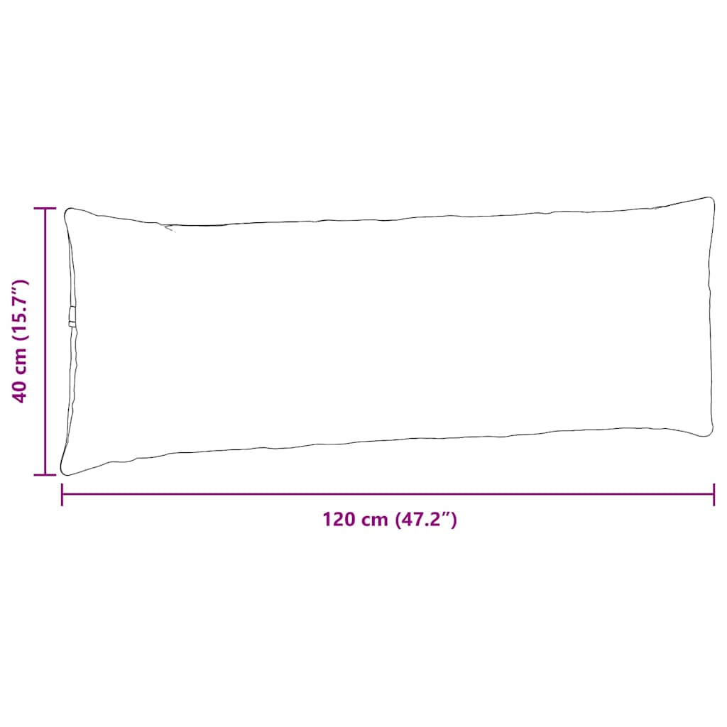 Jastučići za sofu 2 pcs Morska zelena 120 x 40 cm