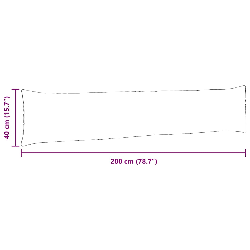 Jastučići za sofu 2 pcs Policijska plava 200 x 40 cm