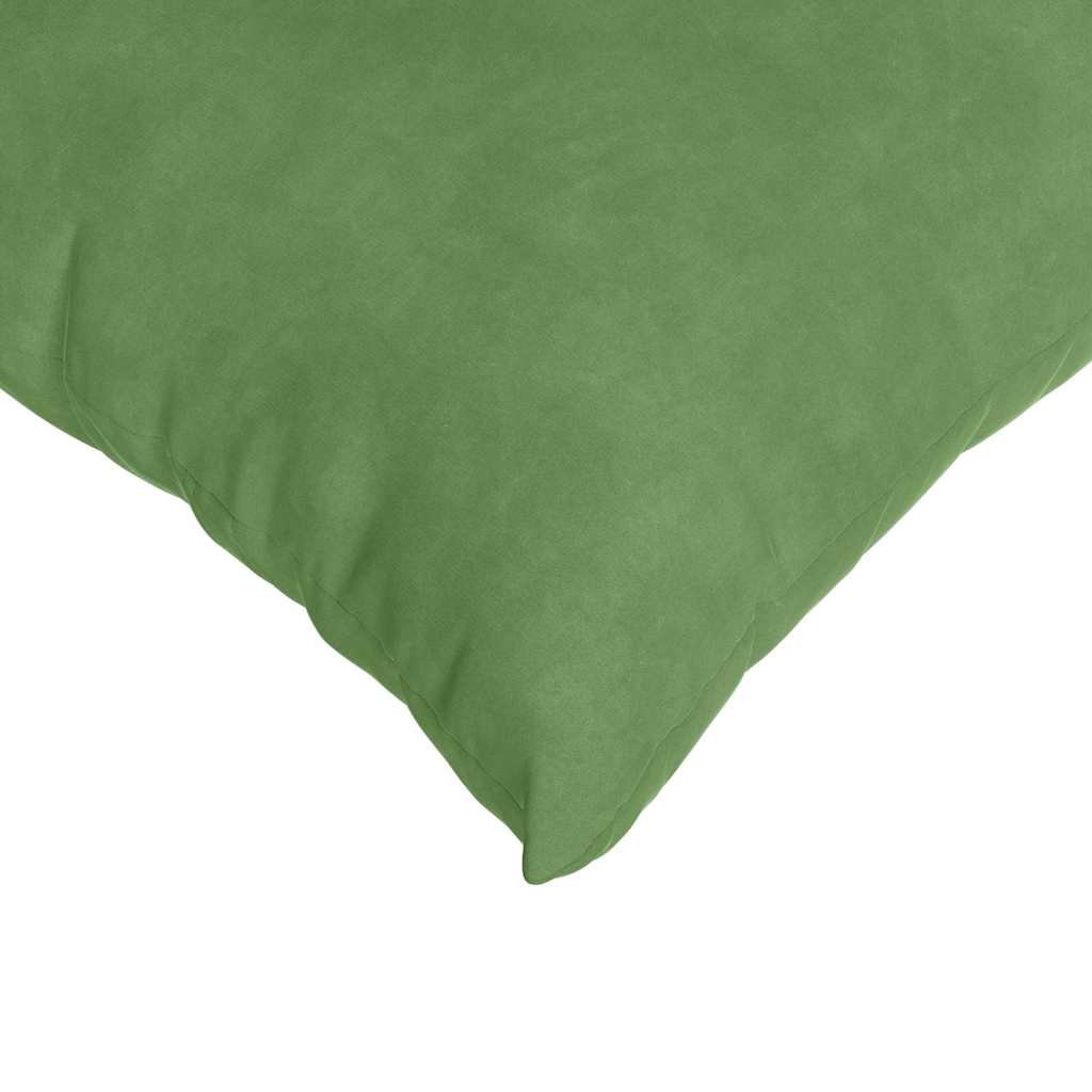Jastučići za sofu 2 pcs Svijetlo zelena 45 x 45 cm