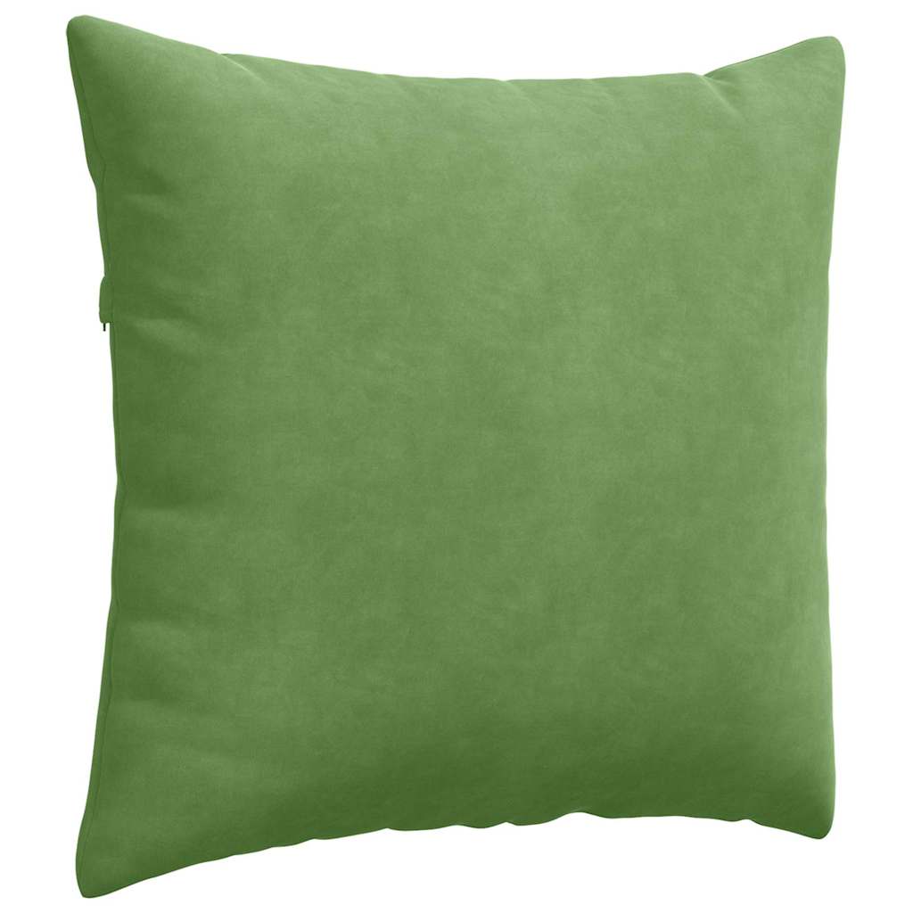 Jastučići za sofu 2 pcs Svijetlo zelena 45 x 45 cm