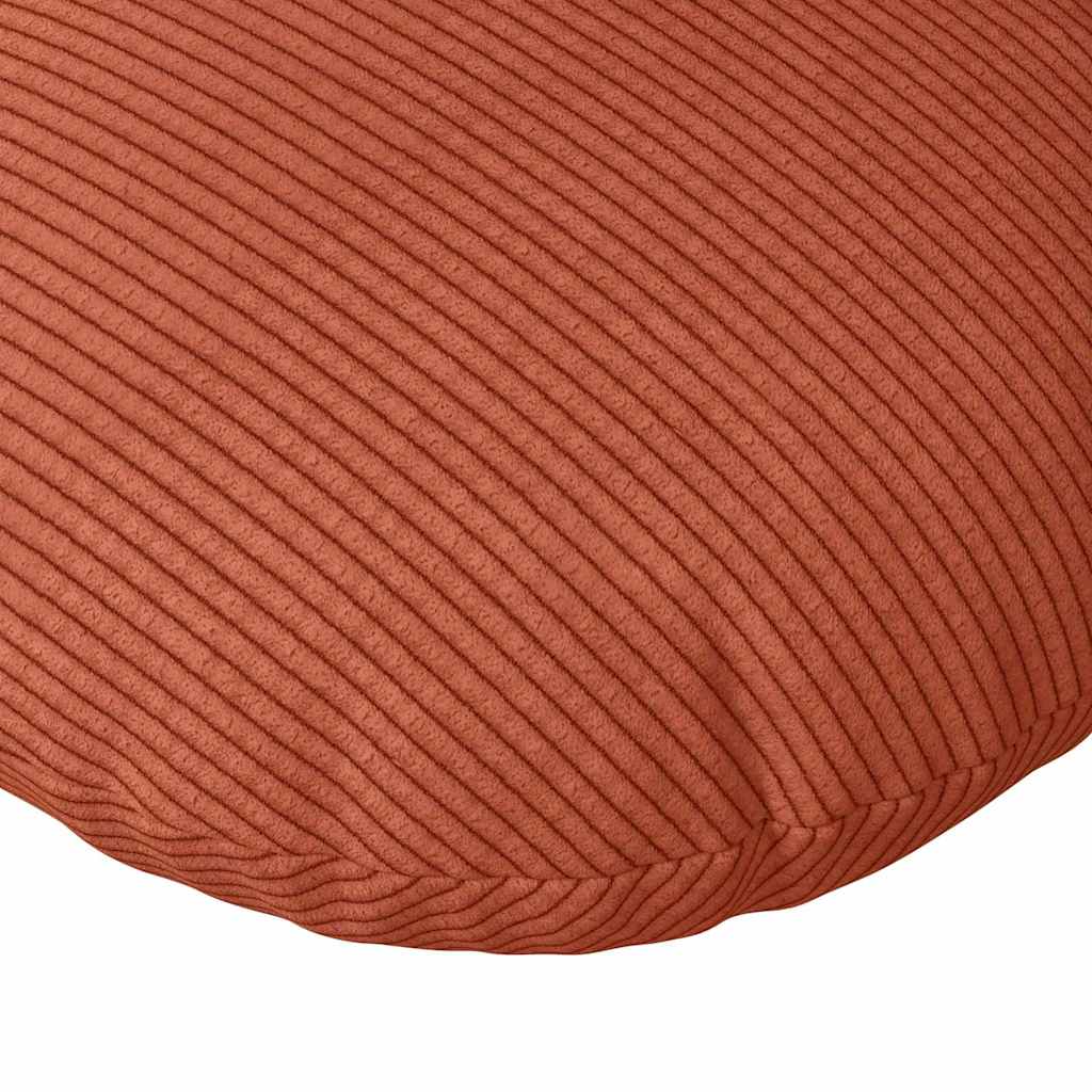 Jastučići za sjedenje 2 pcs Crvena narančasta Ø 80 cm