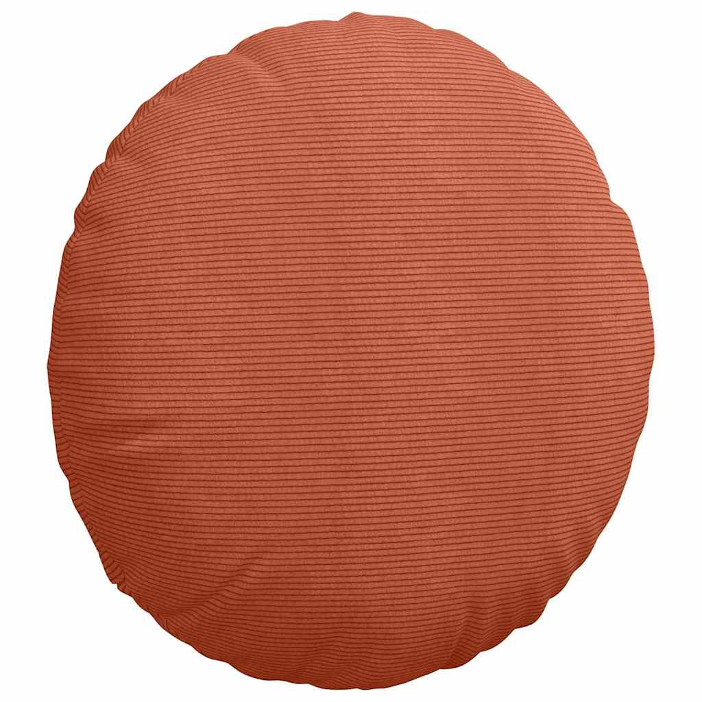 Jastučići za sjedenje 2 pcs Crvena narančasta Ø 80 cm