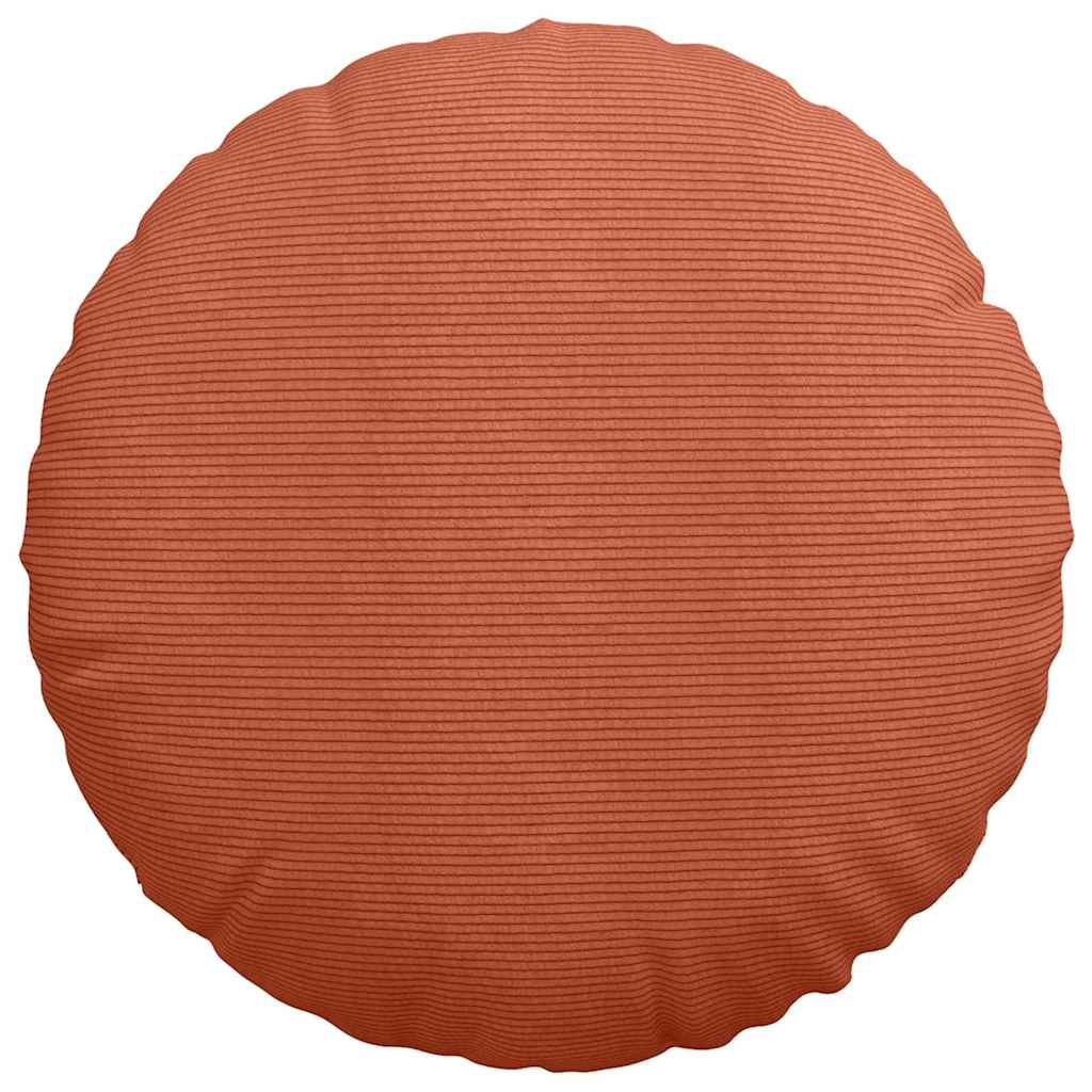 Jastučići za sjedenje 2 pcs Crvena narančasta Ø 80 cm