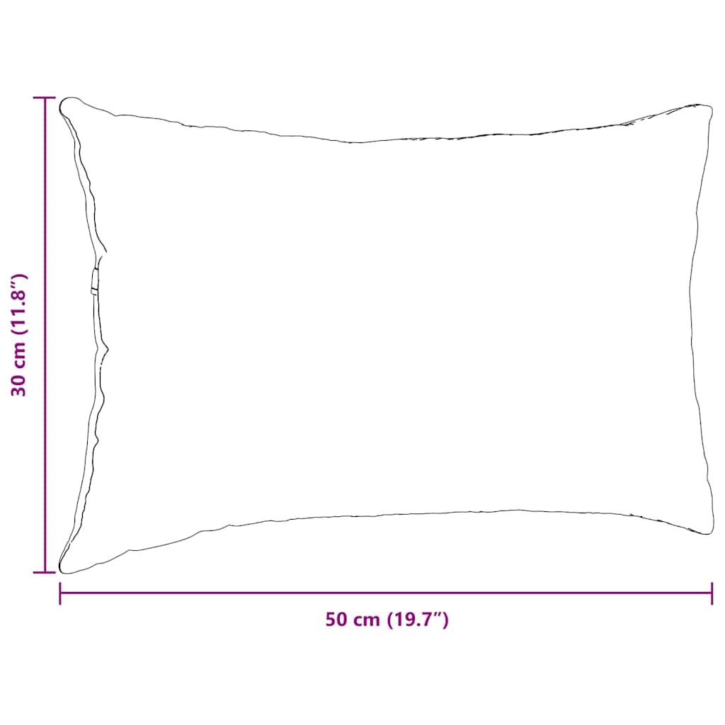 Jastučići za sofu 2 pcs Morska zelena 50 x 30 cm