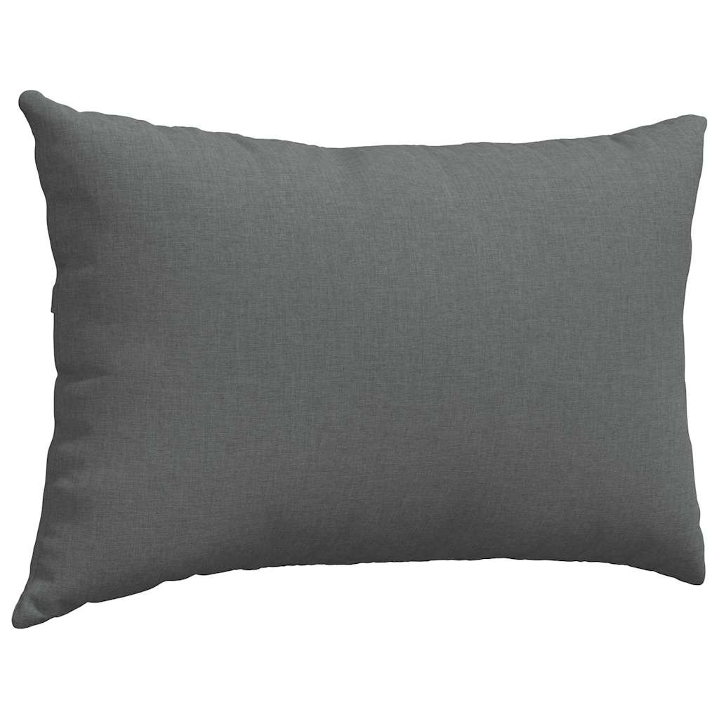 Jastučići za sofu 2 pcs Tamno siva 60 x 40 cm tkanina