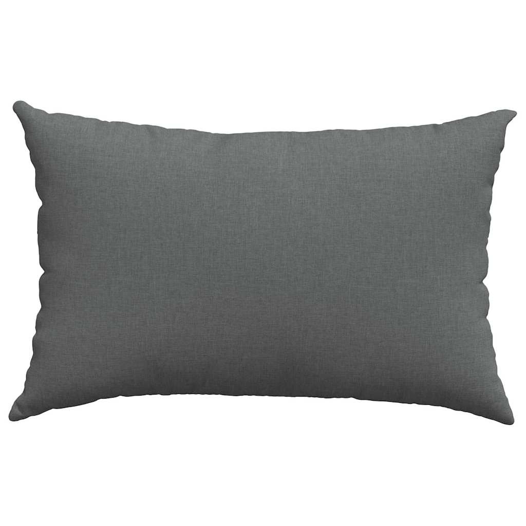 Jastučići za sofu 2 pcs Tamno siva 60 x 40 cm tkanina