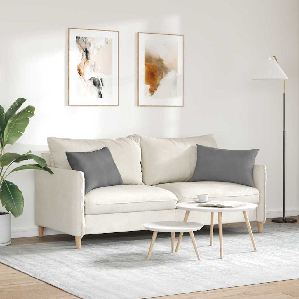Jastučići za sofu 2 pcs Tamno siva 60 x 40 cm tkanina