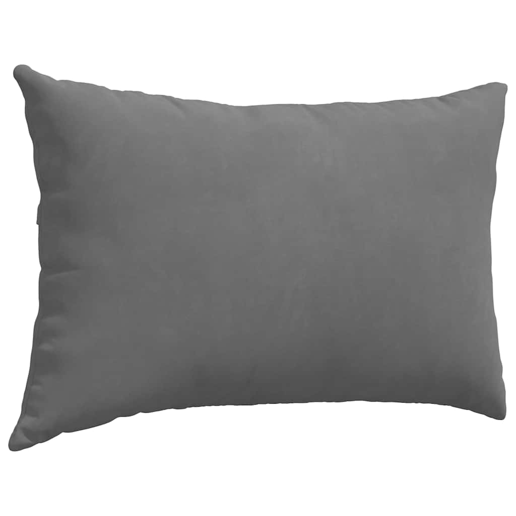 Jastučići za sofu 2 pcs Tamno siva 60 x 40 cm tkanina