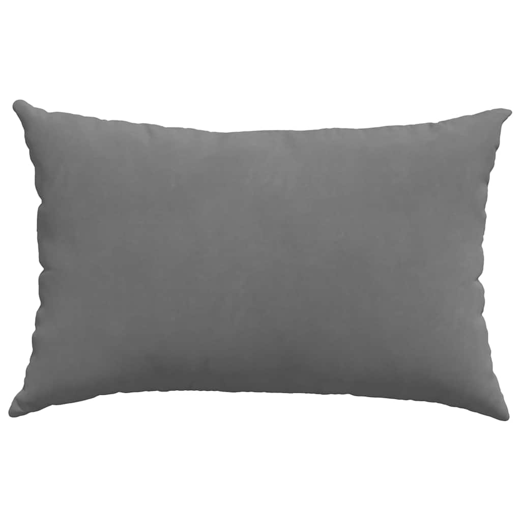 Jastučići za sofu 2 pcs Tamno siva 60 x 40 cm tkanina