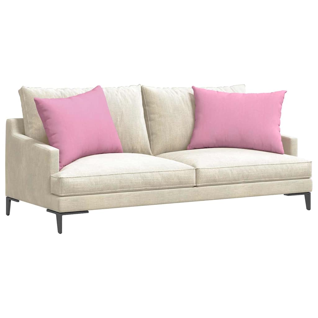 Jastučići za sofu 2 pcs Ružičasta 70 x 50 cm tkanina