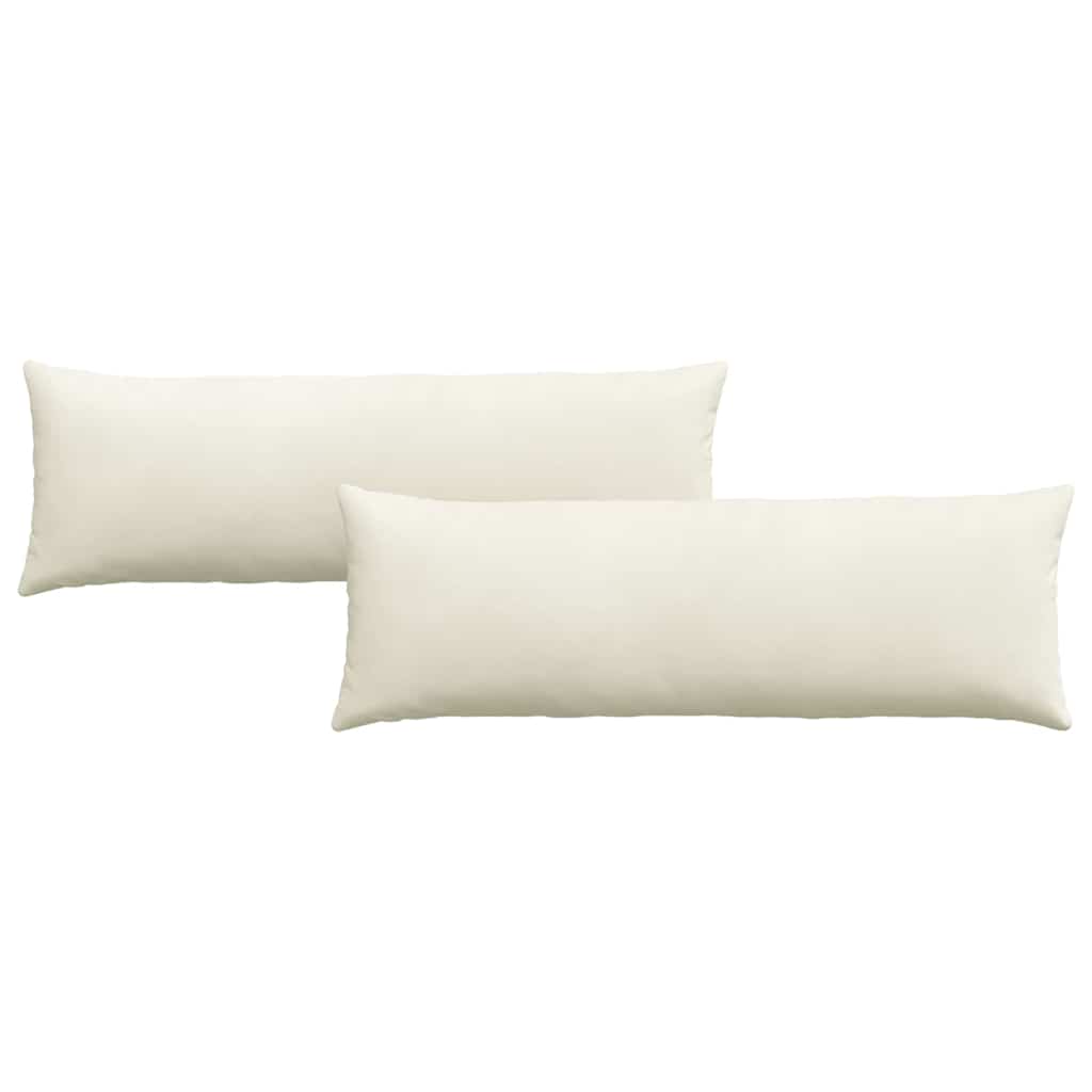 Jastučići za sofu 2 pcs Krema 120 x 40 cm Kordura tekstil