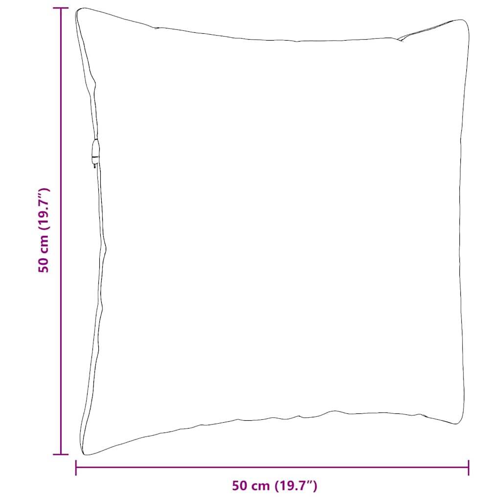 Jastučići za sofu 2 pcs Tamnozelena 50 x 50 cm tkanina