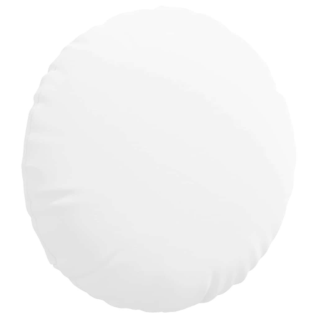 Jastučići za sjedenje 2 pcs Bijelo Ø80 x 29 cm tkanina