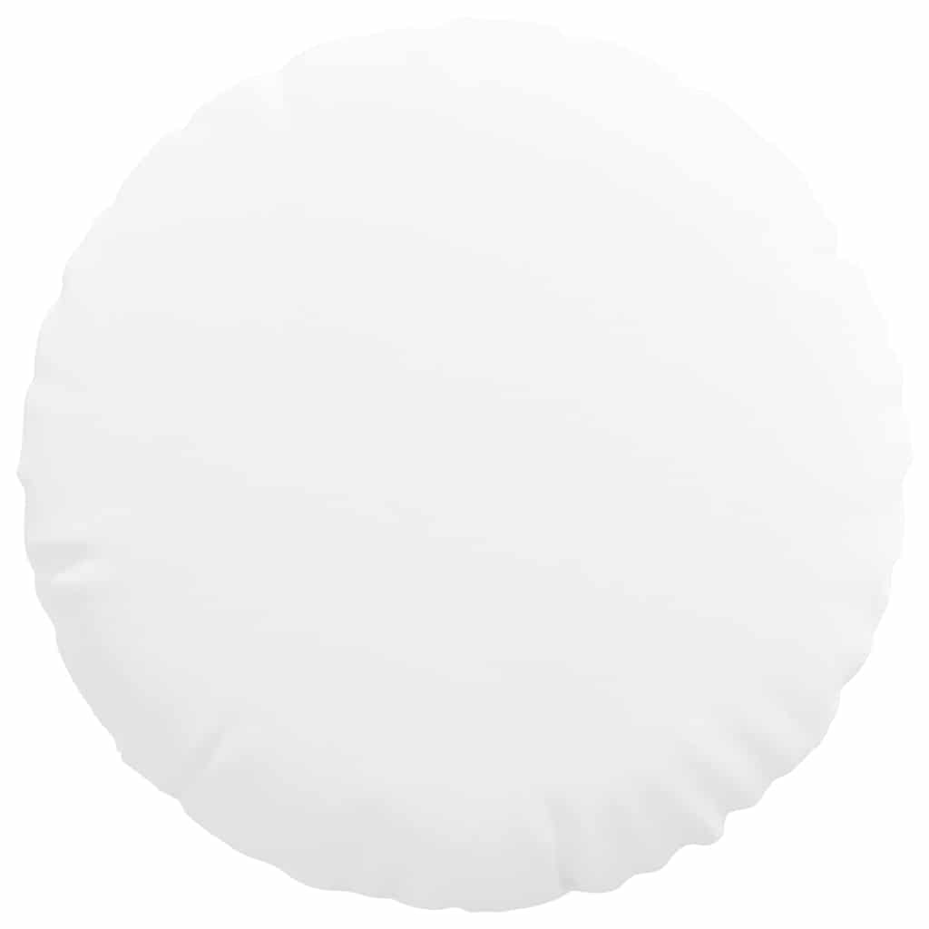 Jastučići za sjedenje 2 pcs Bijelo Ø80 x 29 cm tkanina