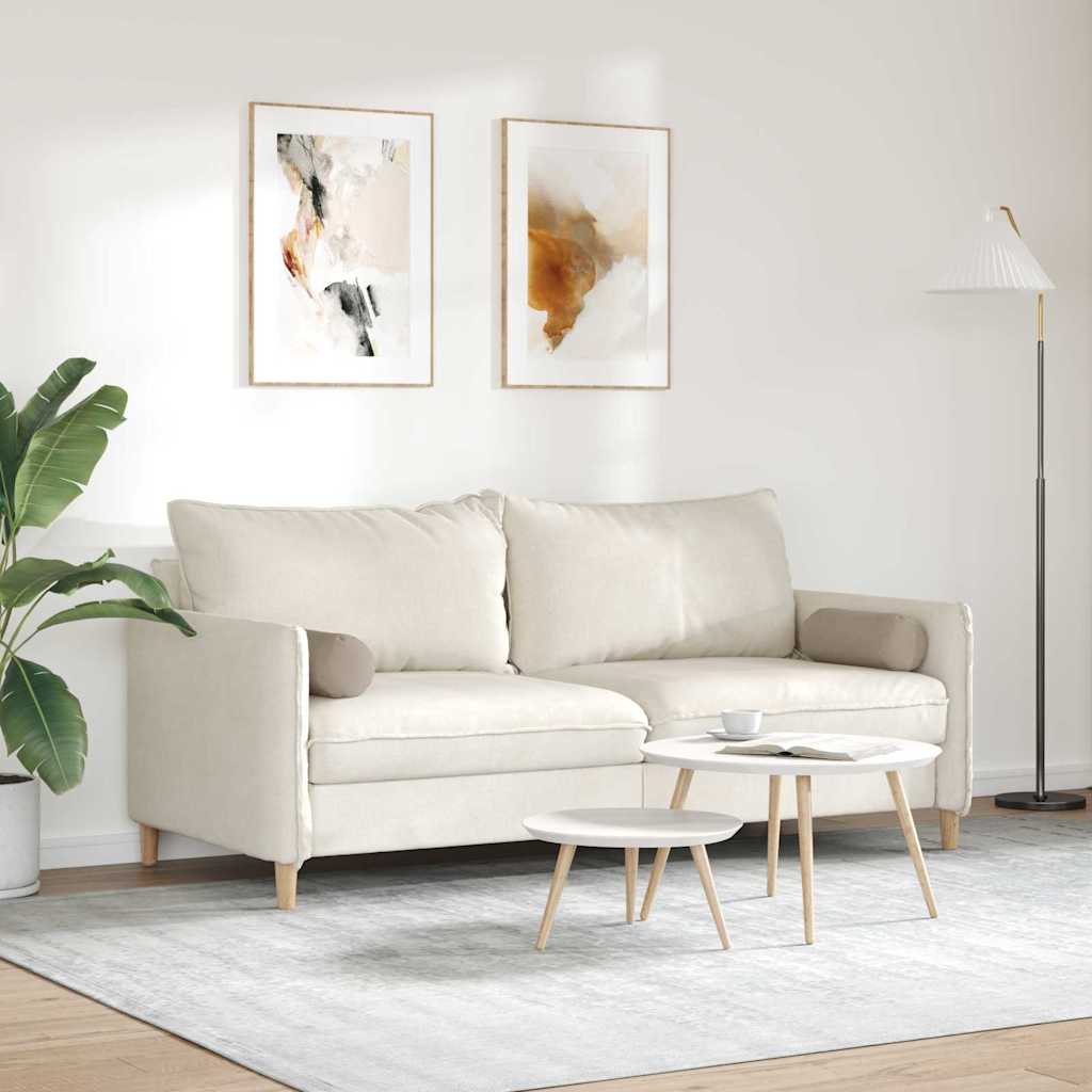 Valjkasti jastučići 2 pcs Sivo-smeđa Ø 15 x 40 cm