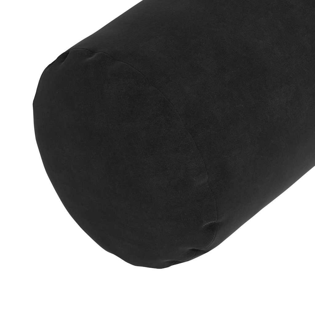 Valjkasti jastučići 2 pcs Crna Ø 25 x 70 cm Kordura tekstil
