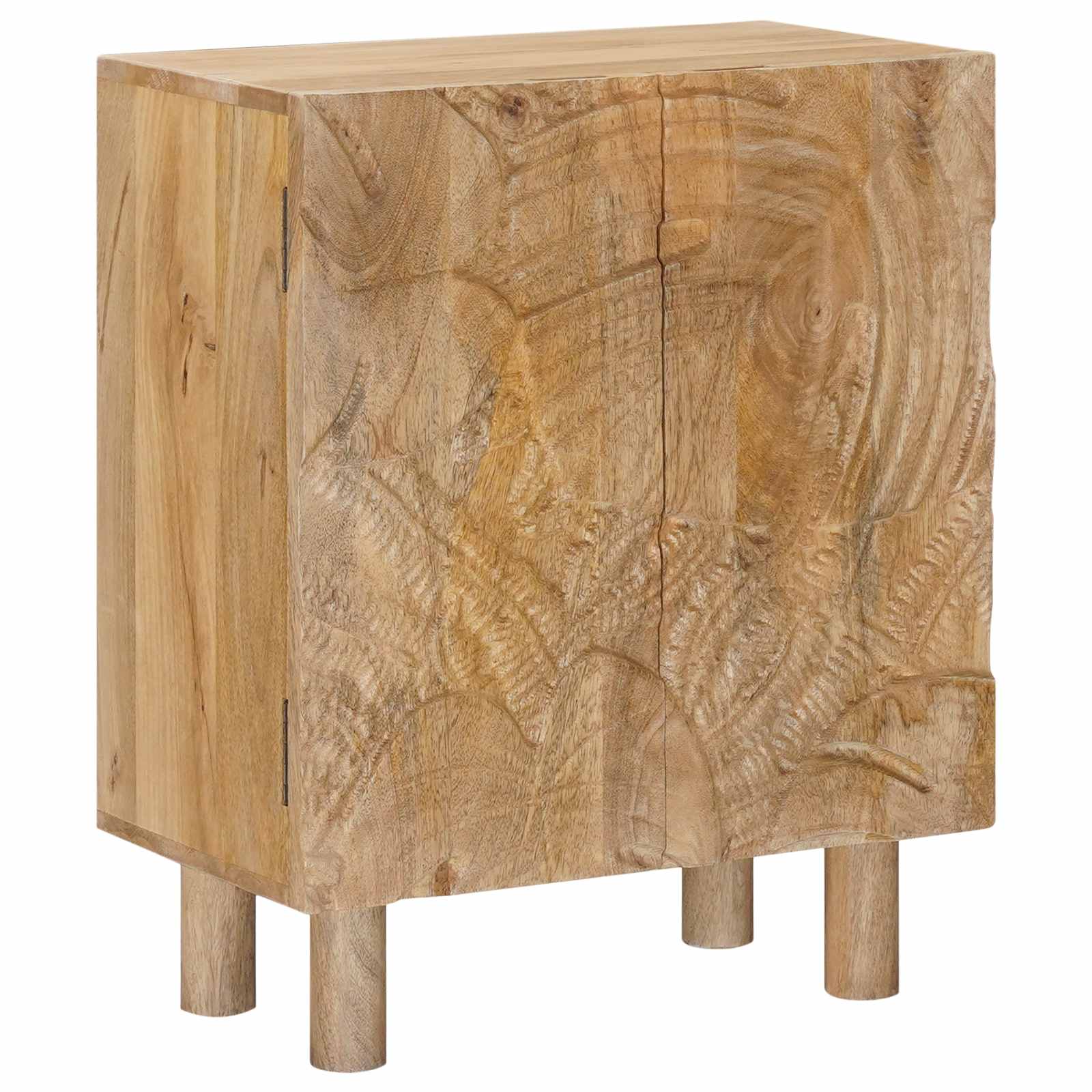 Kreveta 53 x 30 x 65 cm Čvrsto Mango Drvo i Inženjersko Drvo