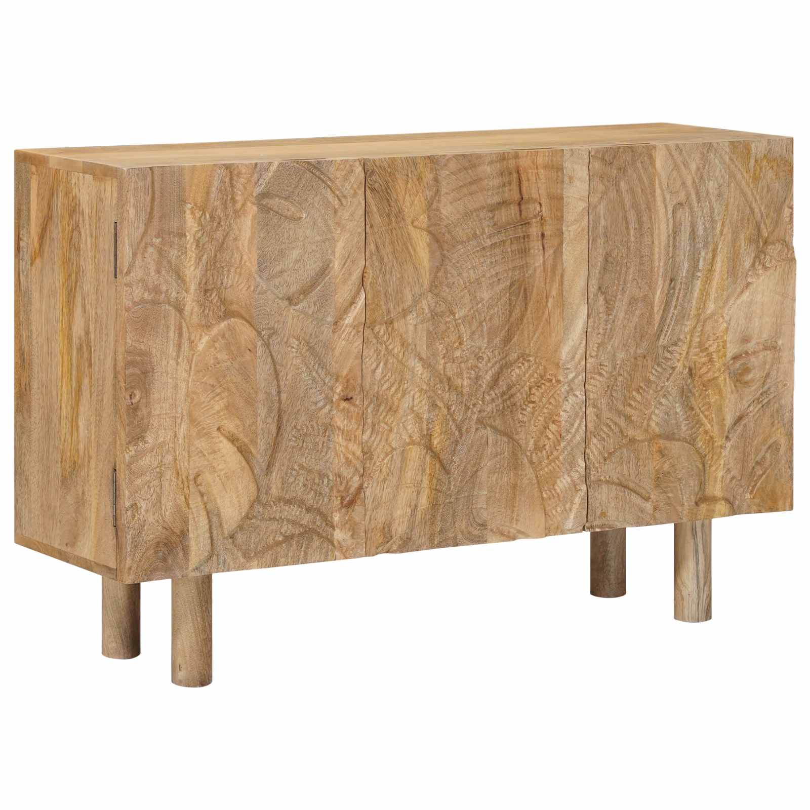 Kreveta 100 x 30 x 65 cm Čvrsto Mango Drvo i Inženjersko Drvo
