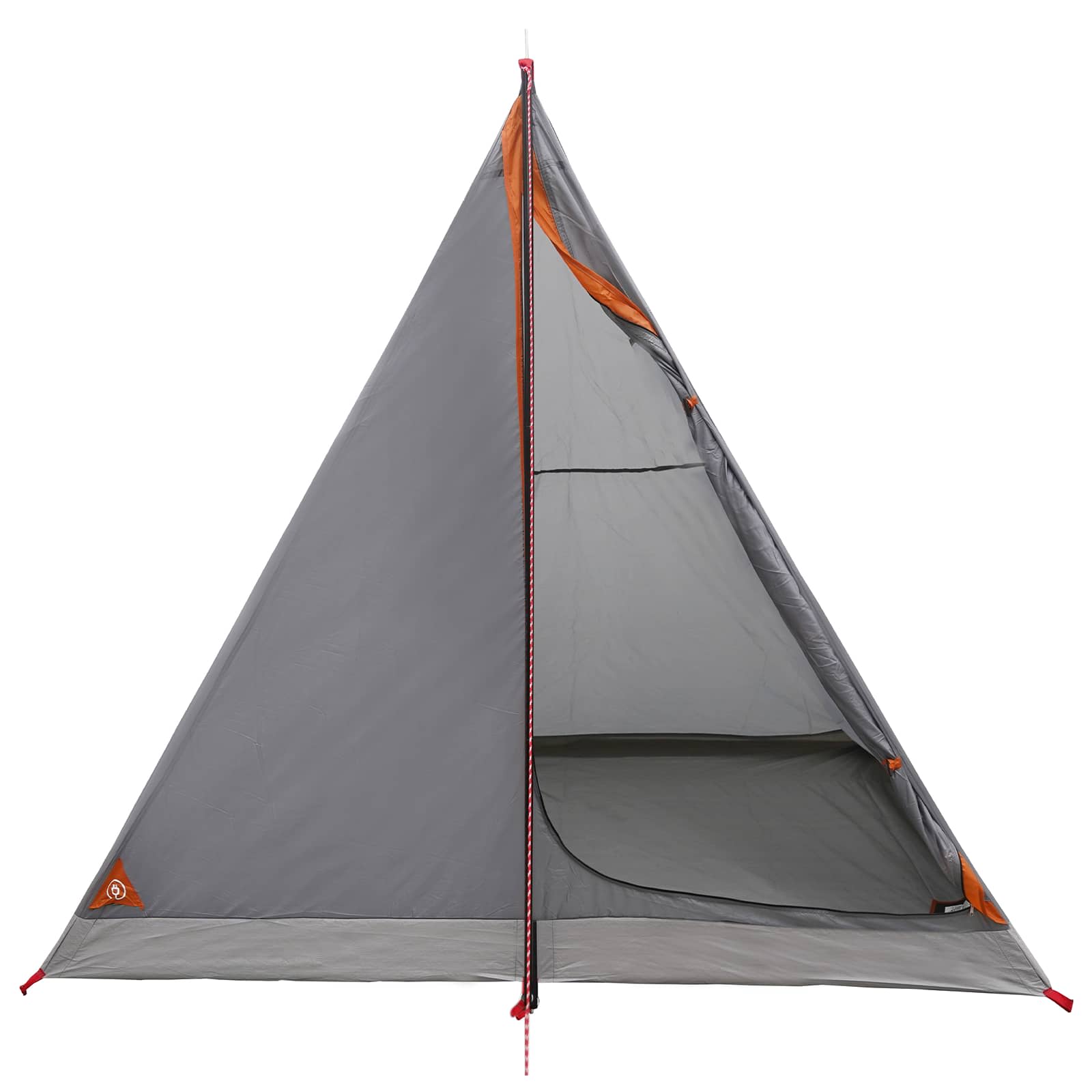 Šator za planinarenje Siva i narančasta 2 osobe