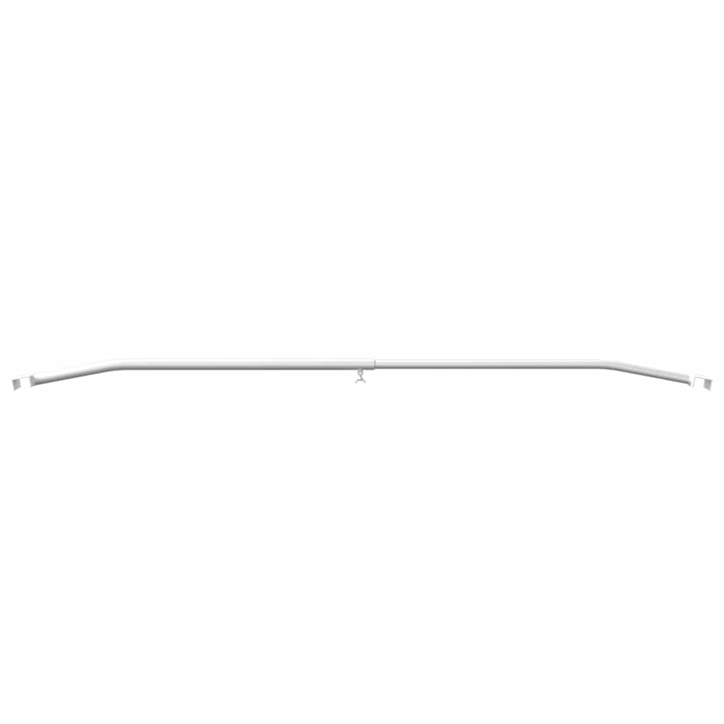 Kuka za platna za prikolice 4 pcs Srebrno 100-145 cm Aluminij