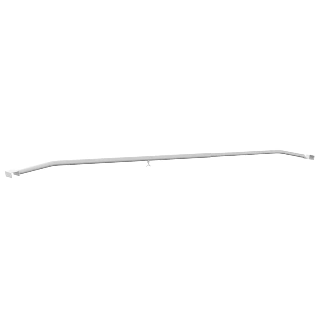 Kuka za platna za prikolice 4 pcs Srebrno 130-210 cm Aluminij