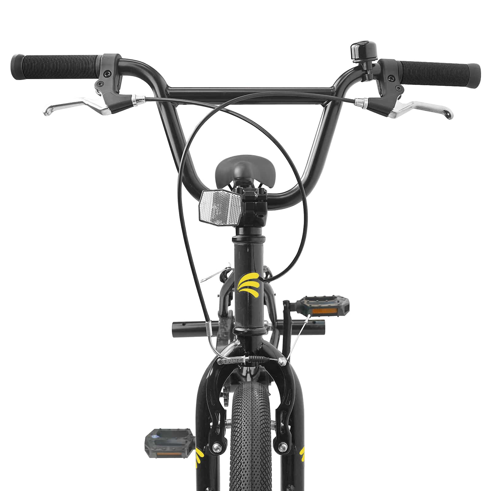 BMX Bicikl 20 Inča za osobe starije od 9 godina Crna