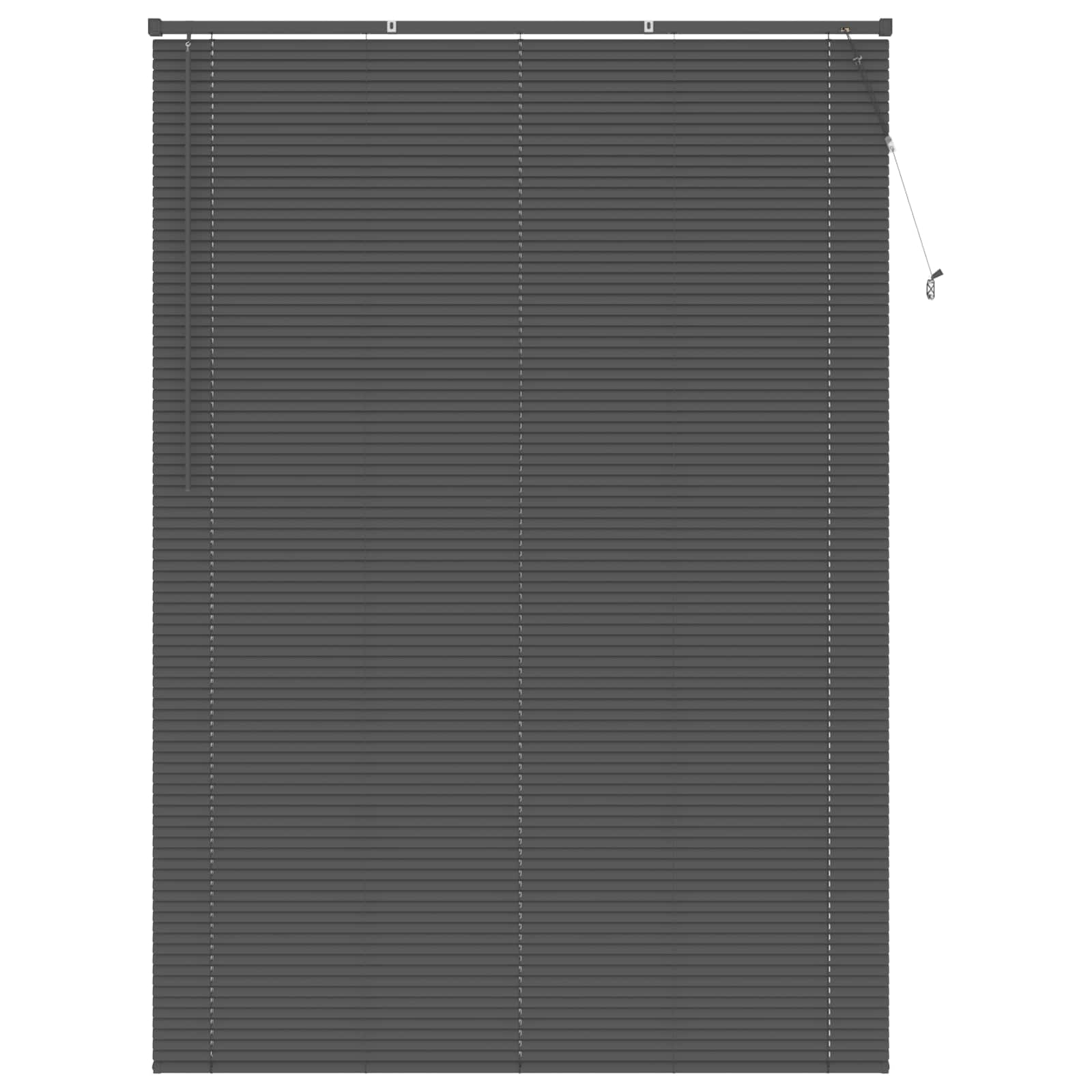 Venecijanska roleta Srebrno Siva 213 x 160 cm PVC